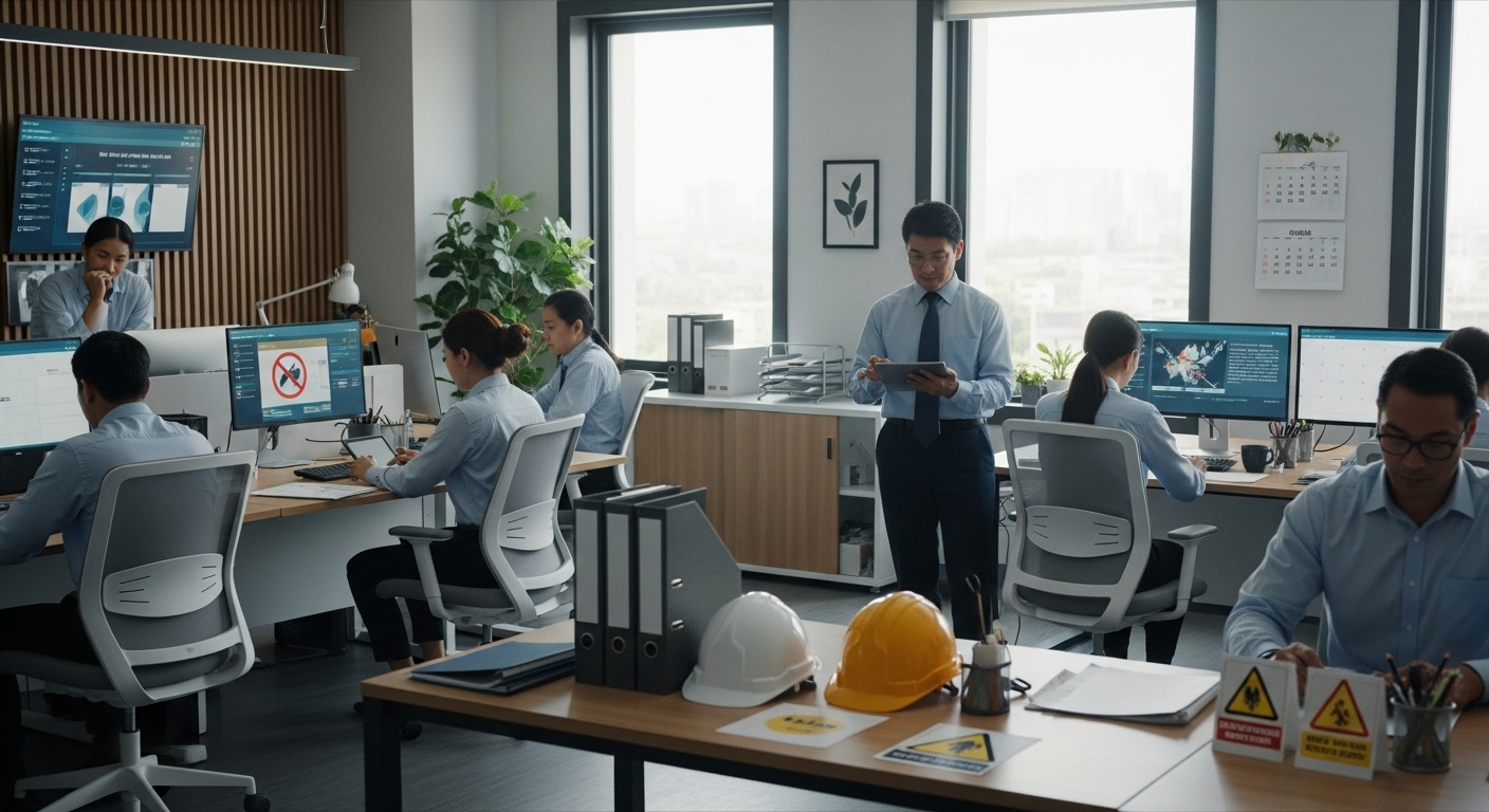 Cumplimiento normativo en seguridad industrial